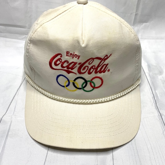 Vintage snap back hat/cap 80s COCA COLA - Picture 1 of 6